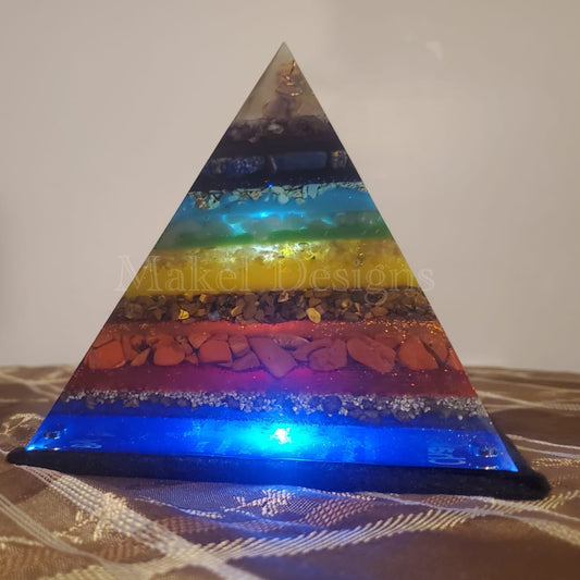 Align: Orgonite Pyramid Lamps