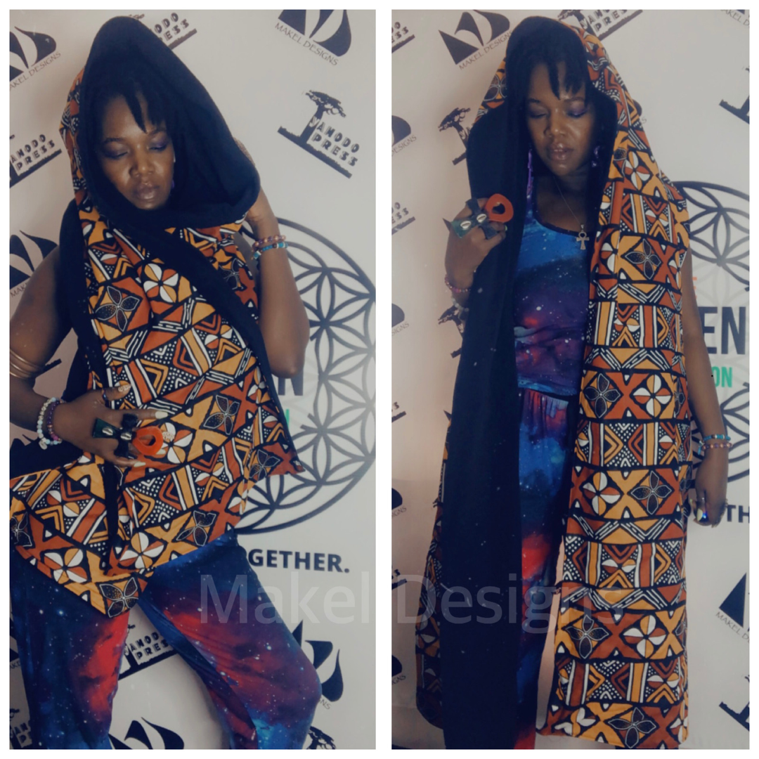 KEEP ME WARM: 2-sided Oversized Ankara Wraps