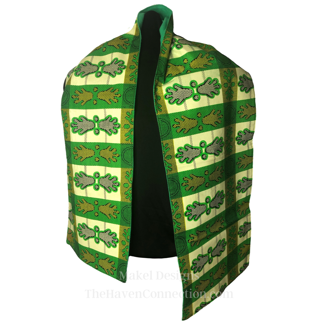 KEEP ME WARM: 2-sided Oversized Ankara Wraps