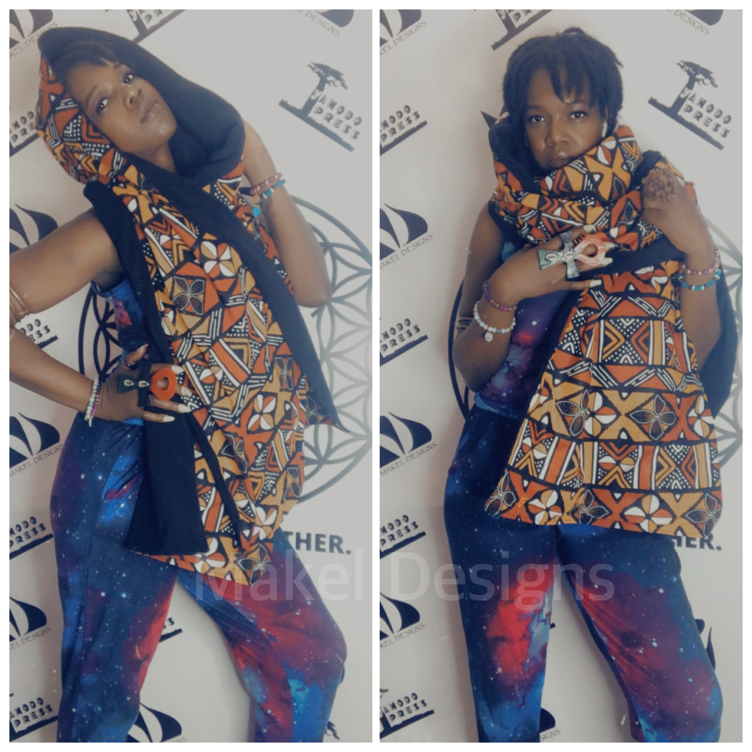 KEEP ME WARM: 2-sided Oversized Ankara Wraps