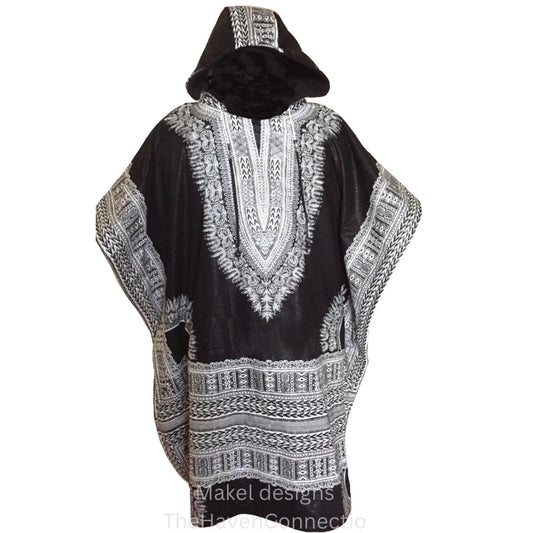 Stay Ready: Dashiki-Ankara Poncho