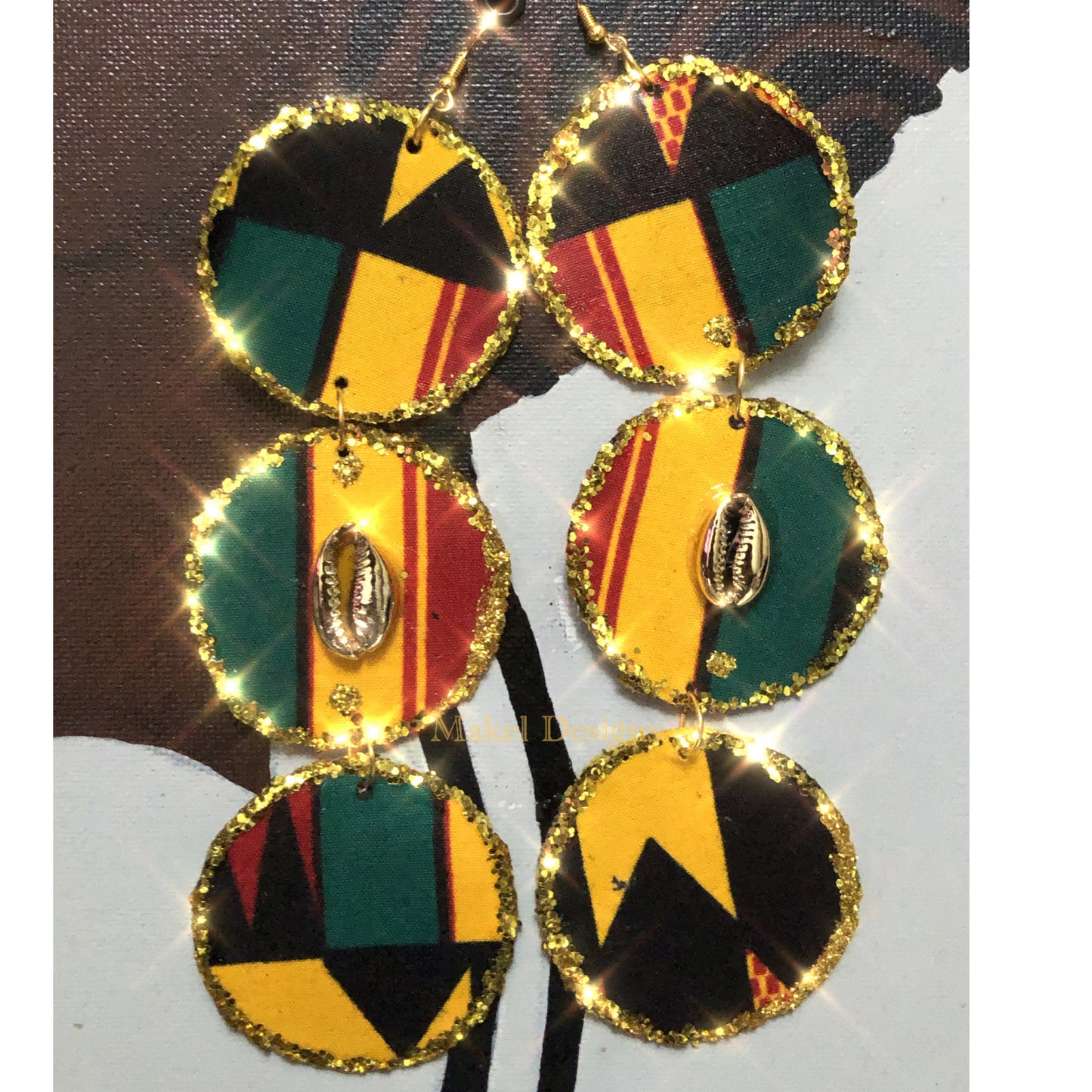 Levels: Ankara Earrings