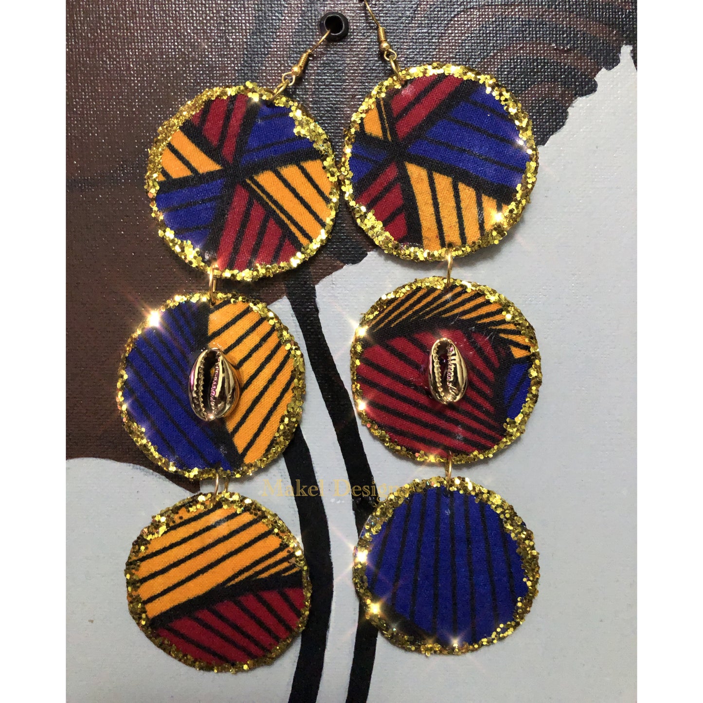 Levels: Ankara Earrings