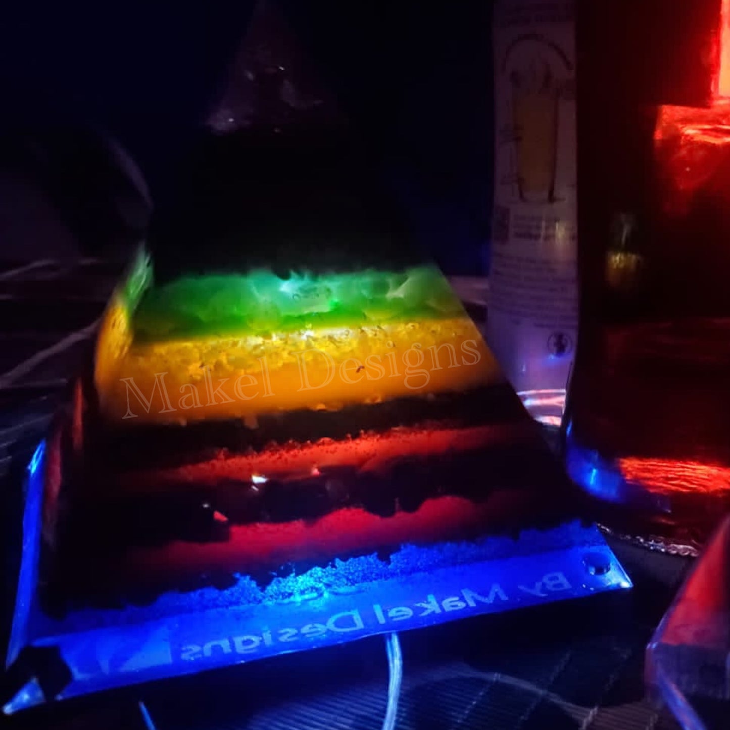 Align: Orgonite Pyramid Lamps