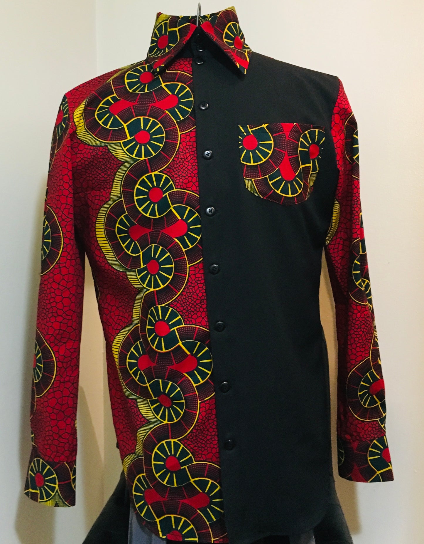 So Much Class: Men’s Ankara shirt SET