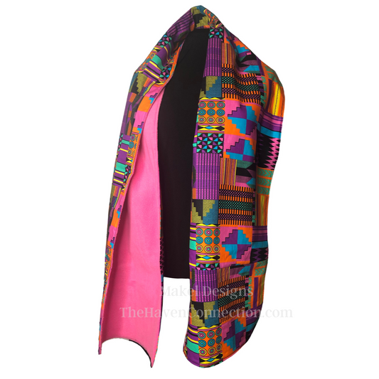 KEEP ME WARM: 2-sided Oversized Ankara  Wraps