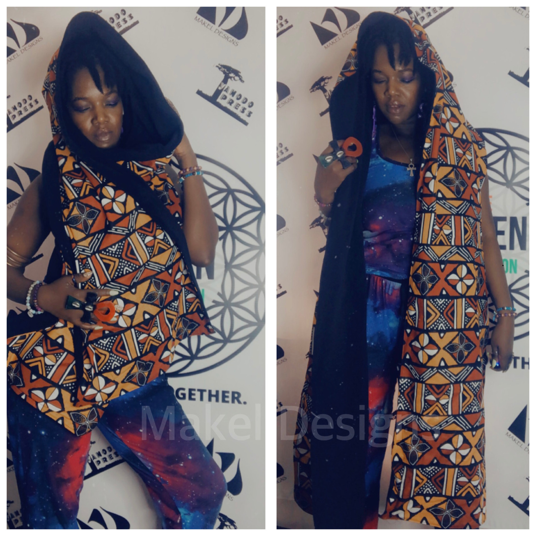 KEEP ME WARM: 2-sided Oversized Ankara  Wraps