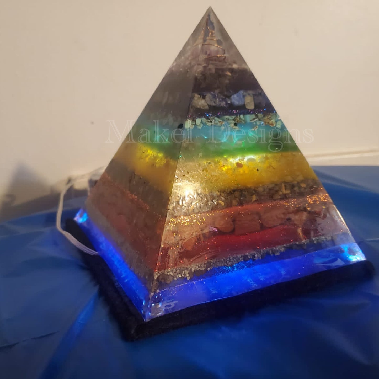 Align: Orgonite Pyramid Lamps