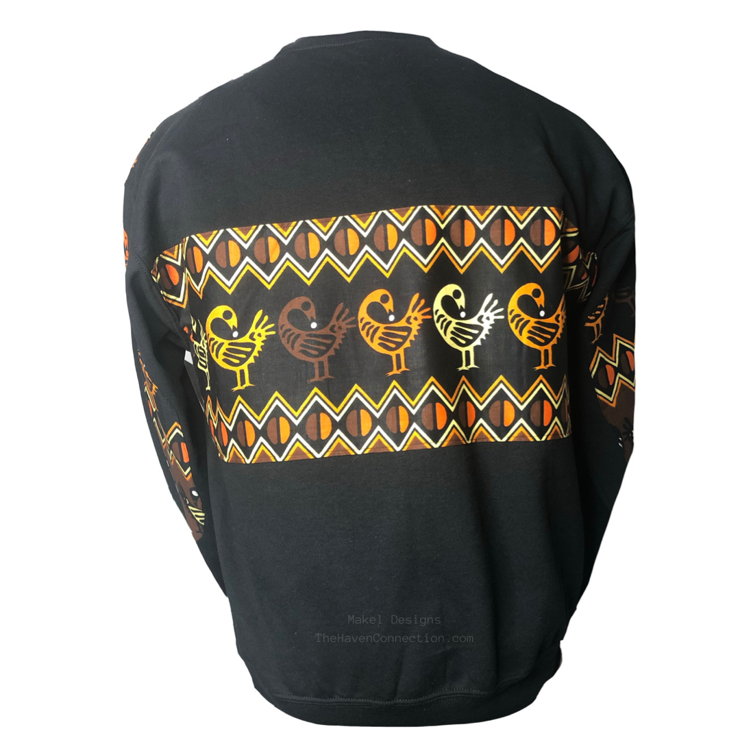 POSER : Ankara Sweatshirt upgrade