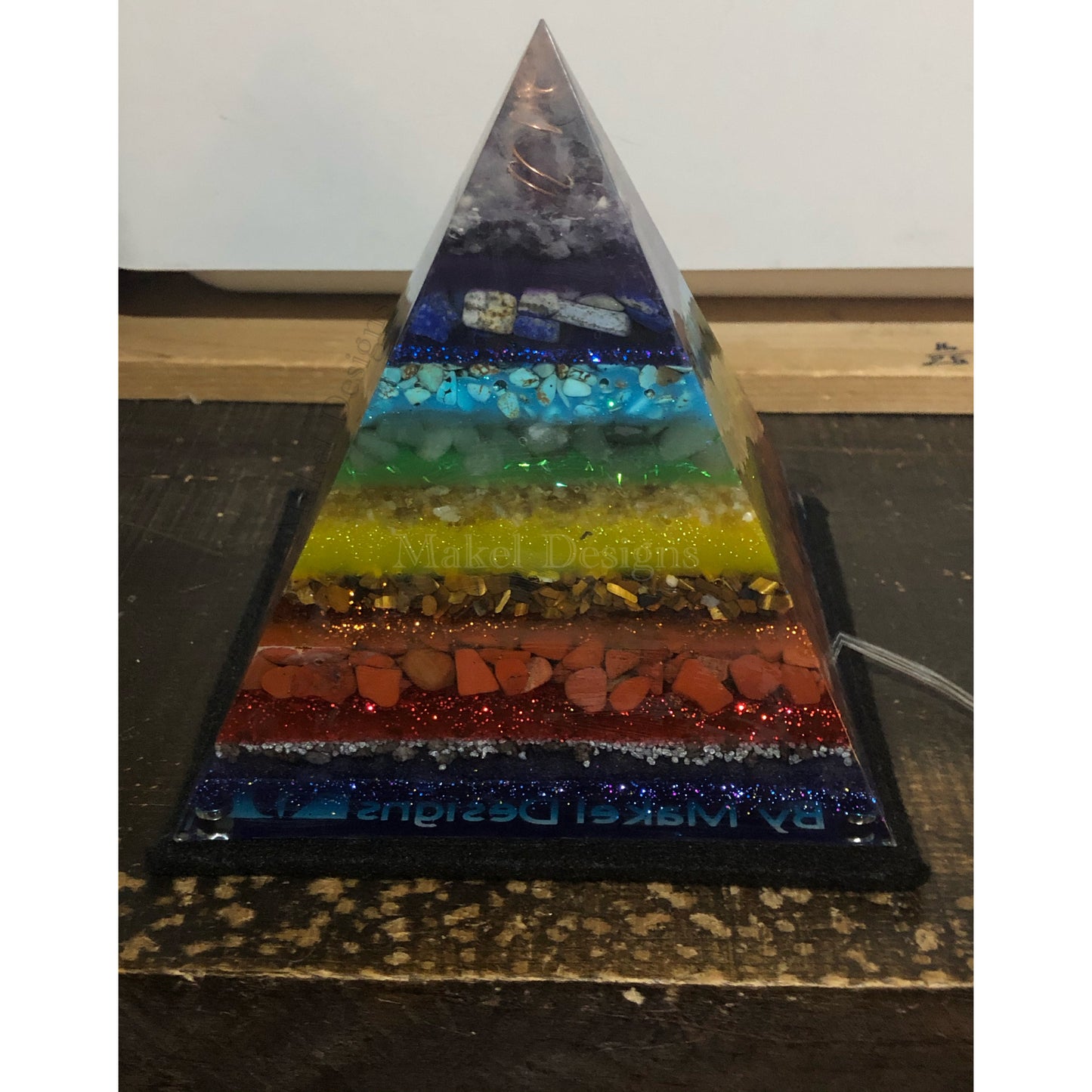 Align: Orgonite Pyramid Lamps