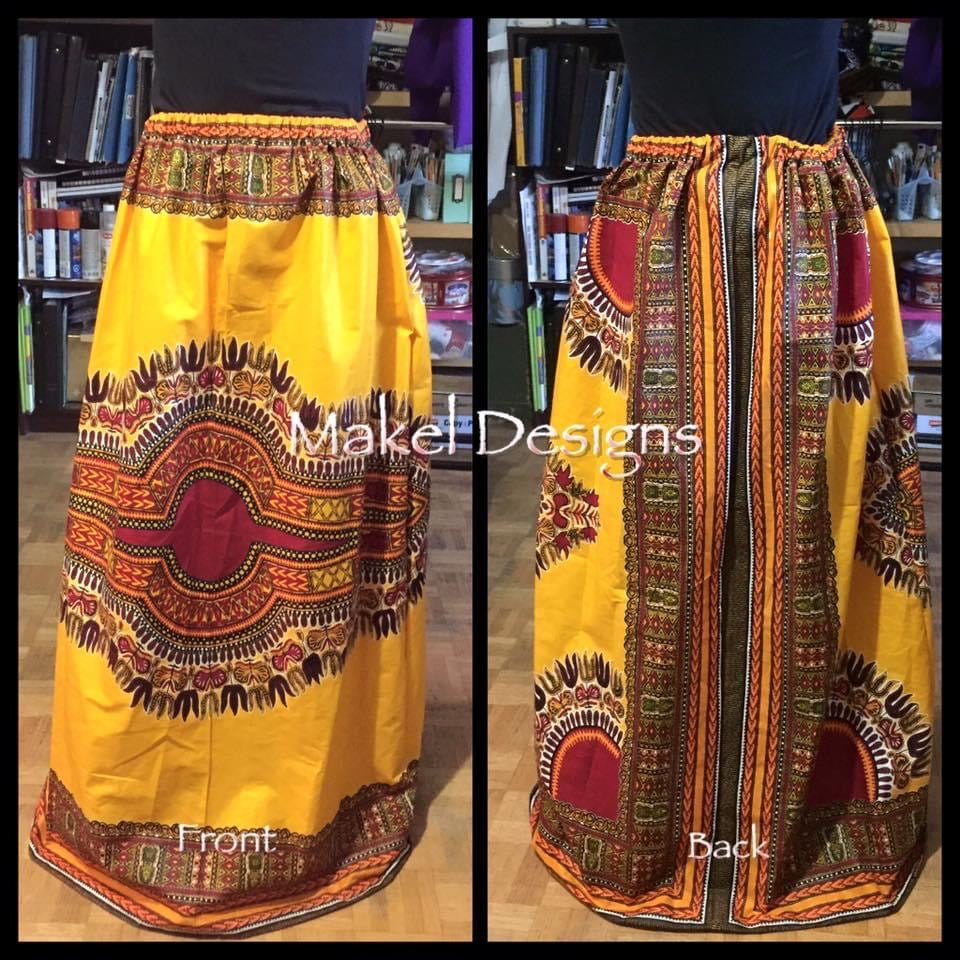 Great Lengths: Ankara Maxi Skirt