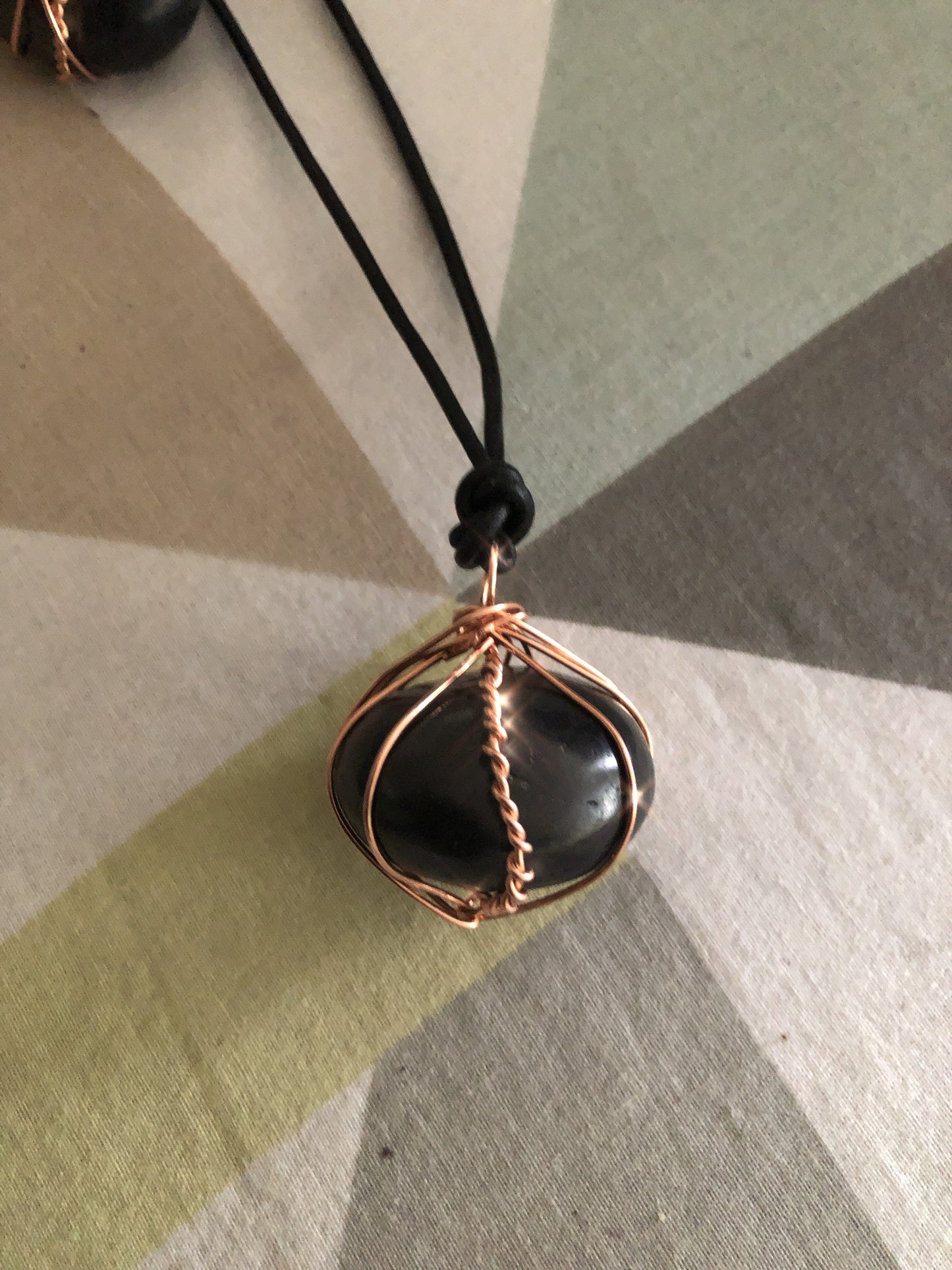 Wrapped In : Shungite neckpieces