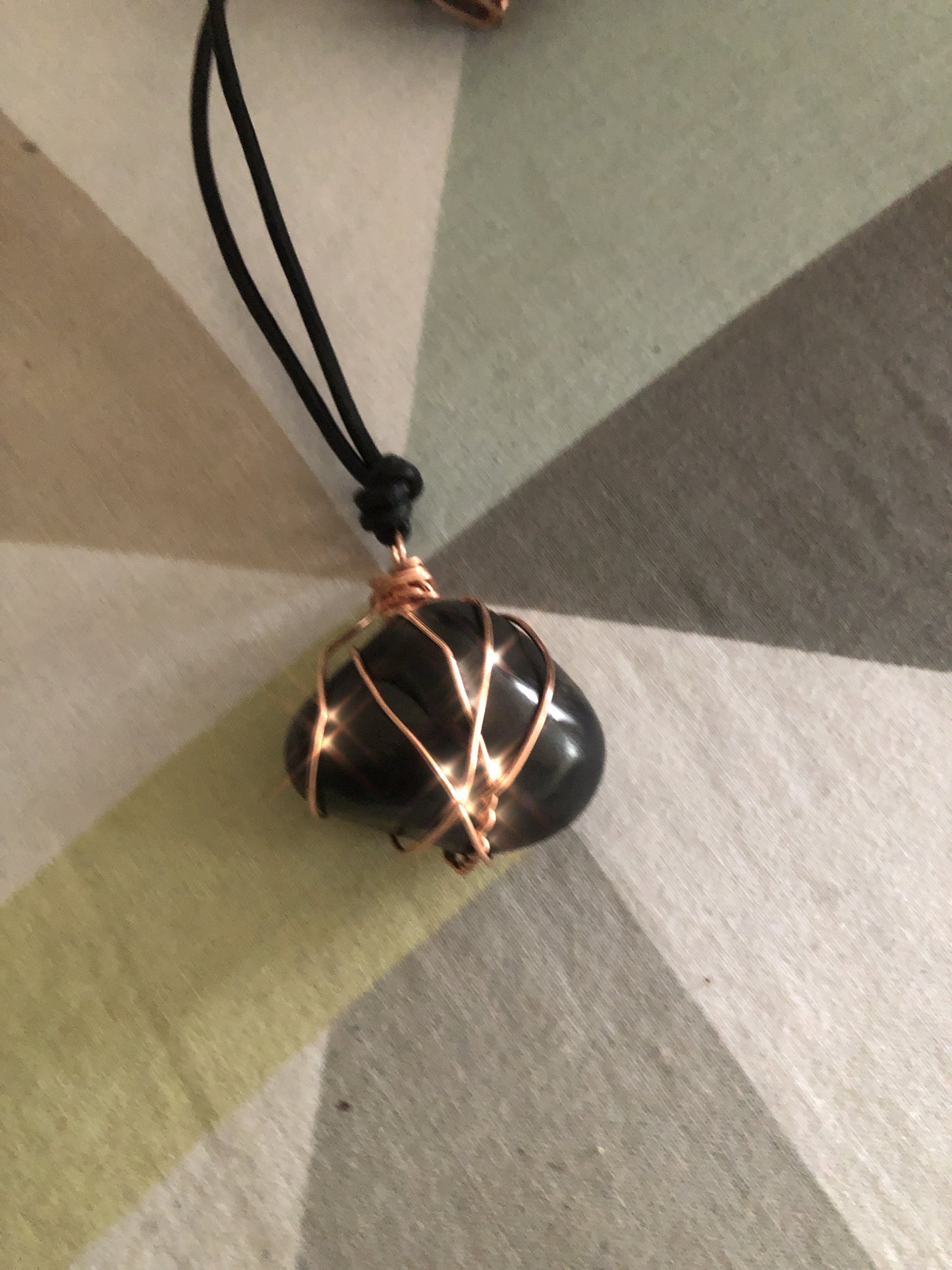 Wrapped In : Shungite neckpieces